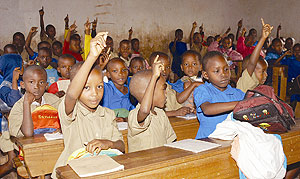 Free primary education has proved to be a giant step forward for access to education by millions of children.