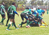 Rwandau2019s Silverbacks in action during a recent regional tournament. (File photo)