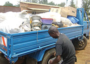 Some of the items that were donated to the vulnerable people in Kicukiro District.(Photo/ M. Gahigi)