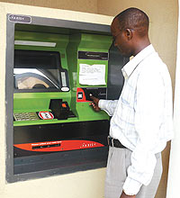 SIMTELu2019s local production of ATM cards will see the increase of ATM machines in Rwanda. (File Photo)