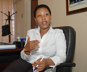 Molly Rwigamba, the Acting CEO of Private Sector Federation (PSF)