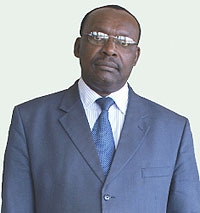 The Governor of the Central Bank Francois Kanimba.