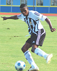 APR skipper Patrick Mafisango will line up against his former side TP Mazembe this saturday. (File photo)