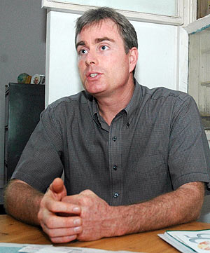 Dr Michael Taylor, Programme Manager for land policy at the International Land Coalition(ILC)