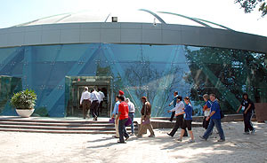Netball venue at Thyagaraj Sports Complex.(Photo / B. Mugabe)