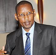 The Minister for Finance and Economic Planning, John Rwangombwa