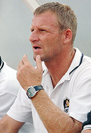 WANTS HIS GUNS TO FRUSTRATE MAZEMBE: Erik Paske knows that todayu2019s result will have a huge say in the sideu2019s chances of reaching the next stage. (File photo)