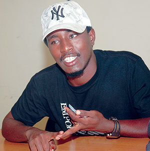 The Tusker Project Fame III winner, Alpha Rwirangira.
