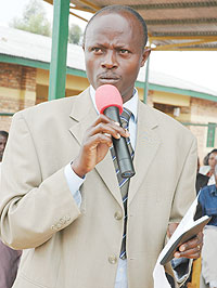 Justus Kangwaje, Mayor of Rulindo District.