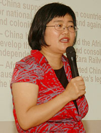 COMMENDED; Dr. He Wenping (Photo; F. Goodman)
