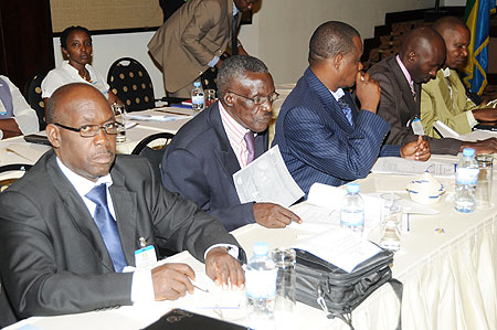 Participants attending the regional meeting on fighting AIDS within armed forces (File Photo)