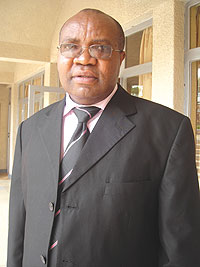 Appolinaire Mushinzimana, the coordinator of the National Decentralisation Implementation Secretariat