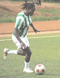 Sonia Farida scored a brace to take AS Kigali five points clear. (Photo/F.Goodman)