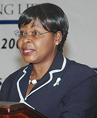 CONFIRMED: Senate vice president Marie Mukantabana