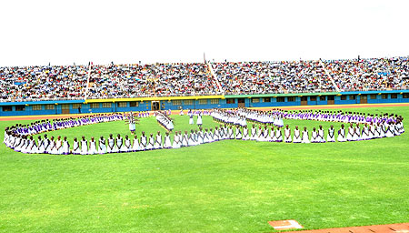 The ceremony was clearly organised.