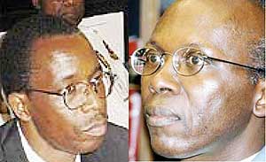 L-R : Ferdinand Nahimana ; Leon Mugesera