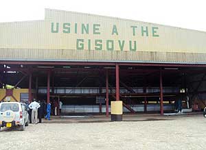 Gisovu Tea factory is said to be improving the lives of its employees. (Photo: S. Nkurunziza)
