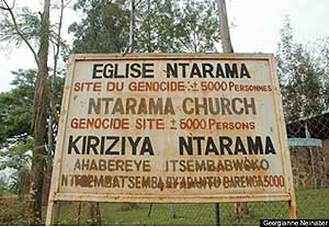 Ntarama Church was used as a killing ground by the genocidaires.
