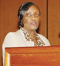 EAC Deputy Secretary General Beatrice Kiraso