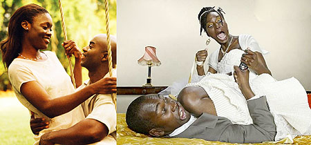 L-R : The right idea of marriage ; The wrong idea of marriage. (Net photoS)