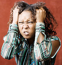 Be polite when handling angry customers.