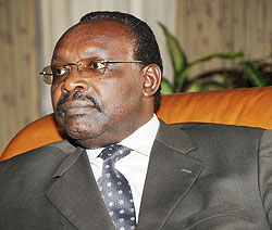 Francois Kanimba, the Governor of the National Bank of Rwanda