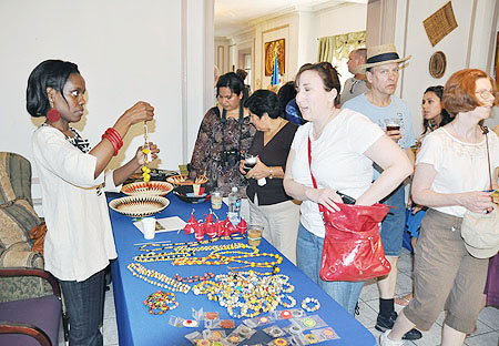 Commendable. Open house at the Rwandan embassy in the US.