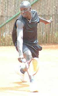 Gasigwa is through to the second round of  the Bralirwa Open after a straight sets victory over Gatete. (File Photo).