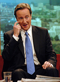 New UK Premier David Cameron