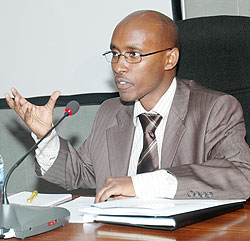 ICT Minister in the President's office, Ignace Gatare. (File photo)