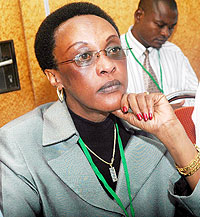 Transparency Rwandau2019s Immaculee Ingabire (File Photo)