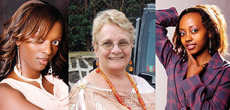 L-R : Win with neat hairstyle ; Being mature doesnu2019t mean that youu2019re out of fashion ; A fine hairstyle will earn you a glowing face.