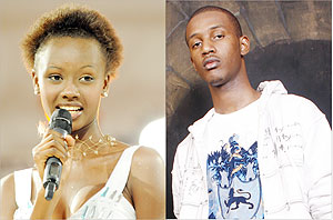 L-R : Grace Bahati ; K8 Kavuyo.