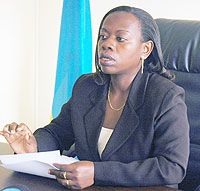 REASSURED; Monique Nsanzabaganwa (File photo)