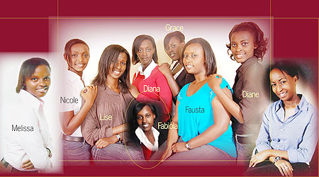 Menagerie crew pose for a photo.