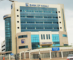 Bank of Kigali, head office. 