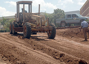 Several city roads will be effective today be blocked owing to the on going constructions around the city. (File photo)