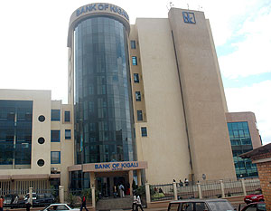 Bank of Kigali is one of the financial instituitions that will benefit through a line credit (file photo)