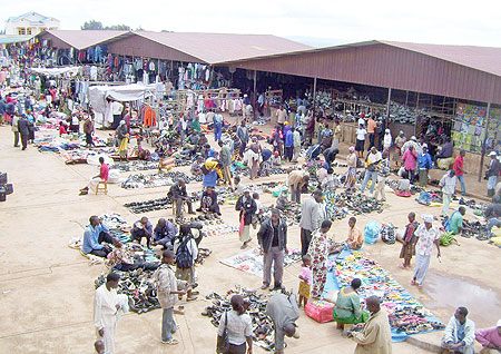 Traders in Byumba market have decried the power blackouts (Photo; A.Gahene)