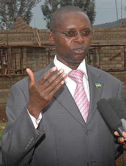 COMMITTED: Dr. Mathias Harebamungu (File photo)