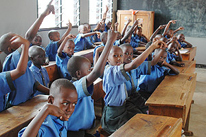 Pupils in class (File photo)