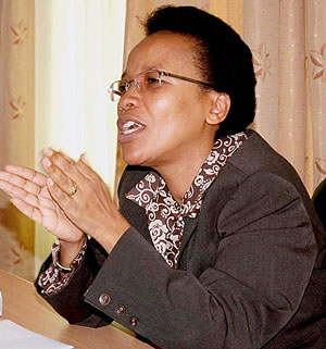 MADE CALL; Dr Rose Mukankomeje (File photo)