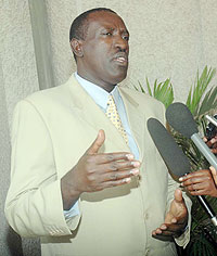 ACCOMPANIED: Jean Damascene Ntawukuliryayo (File photo)