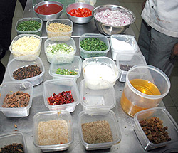 some of the Ingredients used