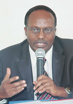 OFFICIATED: Dr Jean Baptiste Habyarimana (File photo)