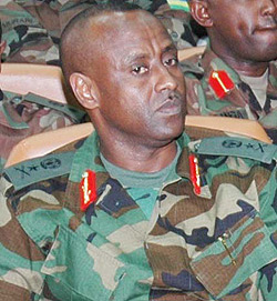 ARRESTED: Brig. Gen Jean Bosco Kazura (File photo)