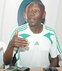 UNFAZED BY LATEST DEVELOPMENTS; Atraco head coach Sam Timbe
