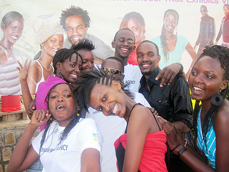 Some of the models who participated in the show.