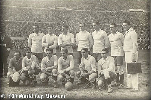 The first World Cup Champions from Uruguay 
