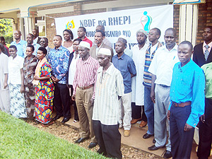Participants pose for a group photo after the workshop. (Photo: G. Mugabe)